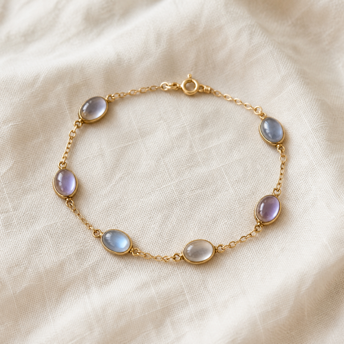 Moon Glass Bracelet — Gemmy Pocket concept photograph