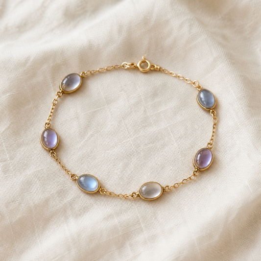 Moon Glass Bracelet — Gemmy Pocket concept photograph