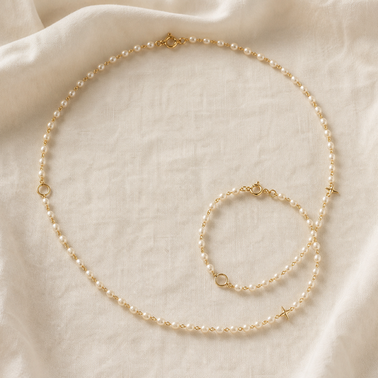 Pearl Orbit Set — Gemmy Pocket concept photograph